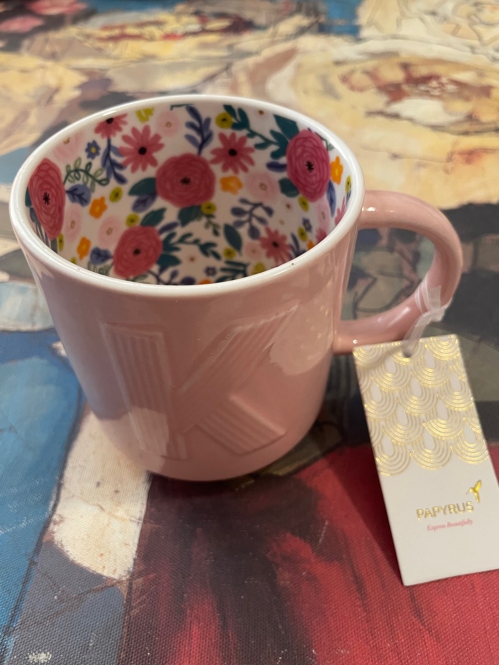 Monogram “K” Mug - Picture 2 of 4